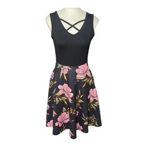 Moyabo Fit & Flare‎ Floral Dress | Modern Feminine Layering Piece
